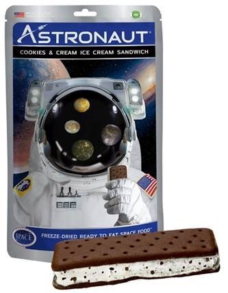 Astronautennahrung - Cookies & Cream Ice Cream Sandwich